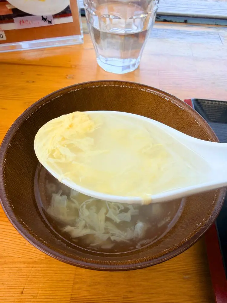 優しくコクのあるスープ