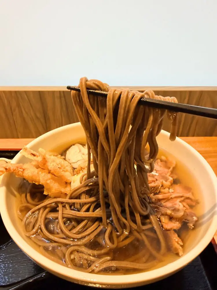 極太の田舎そば