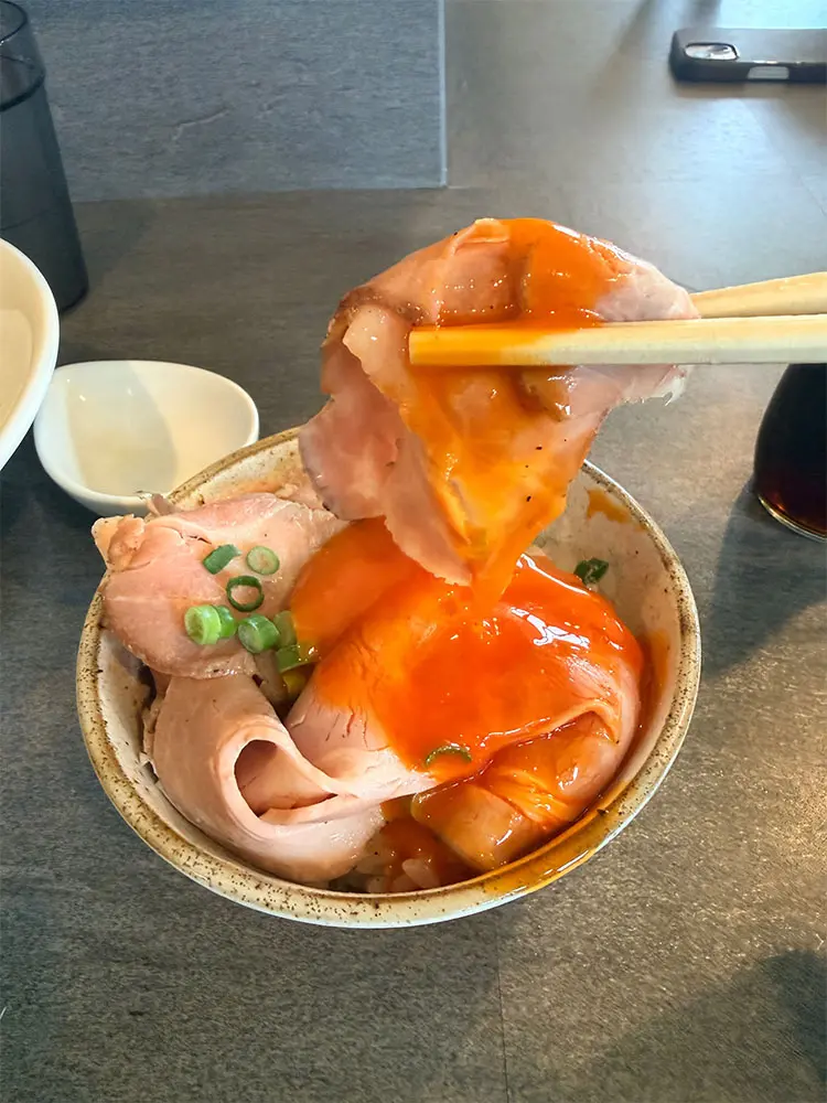 たまごトロリのレアチャー