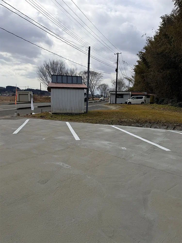 自家製麺いちむら弍の駐車場