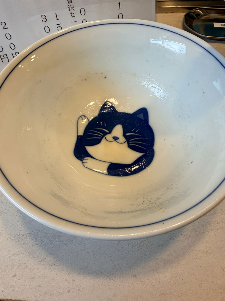 完食後の器