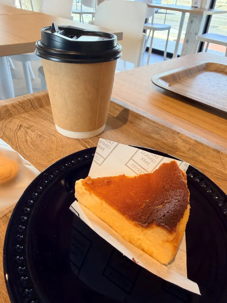 多賀城ブレンドとベイクドチーズケーキ