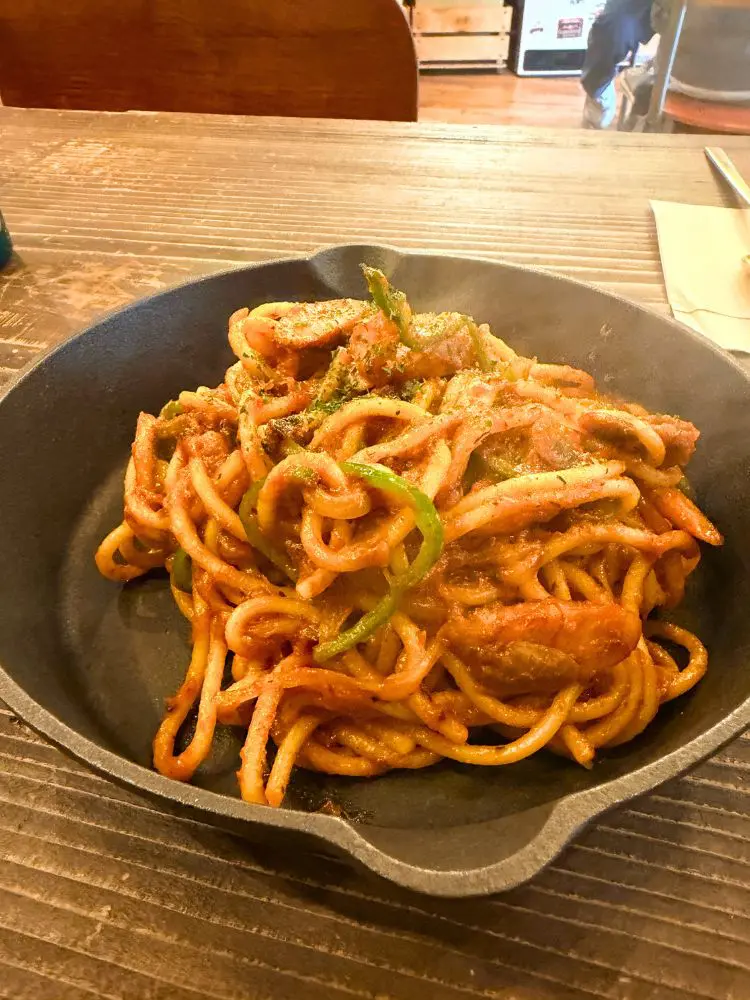 John Bradley cafeのナポリタン