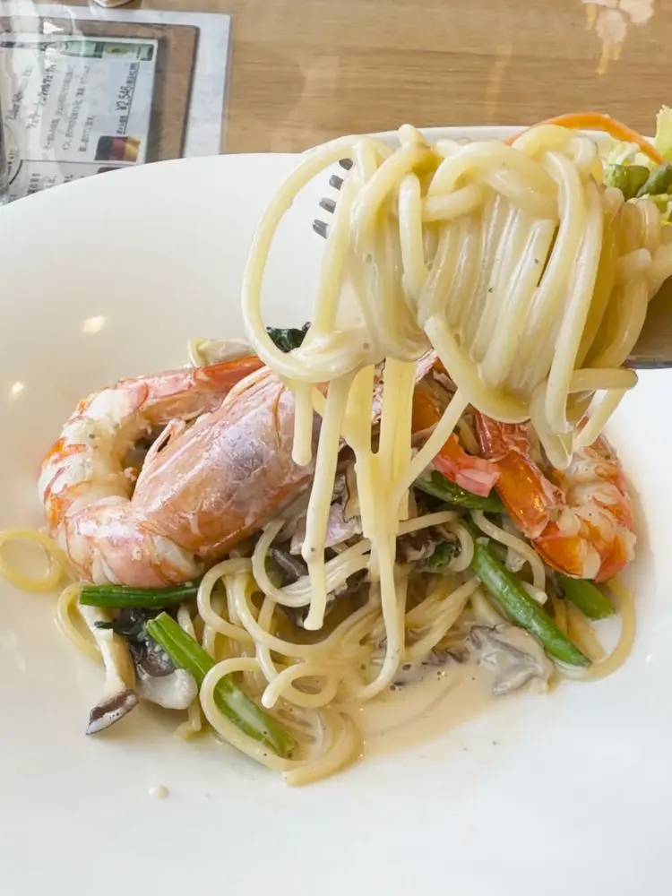 アルデンテの麺