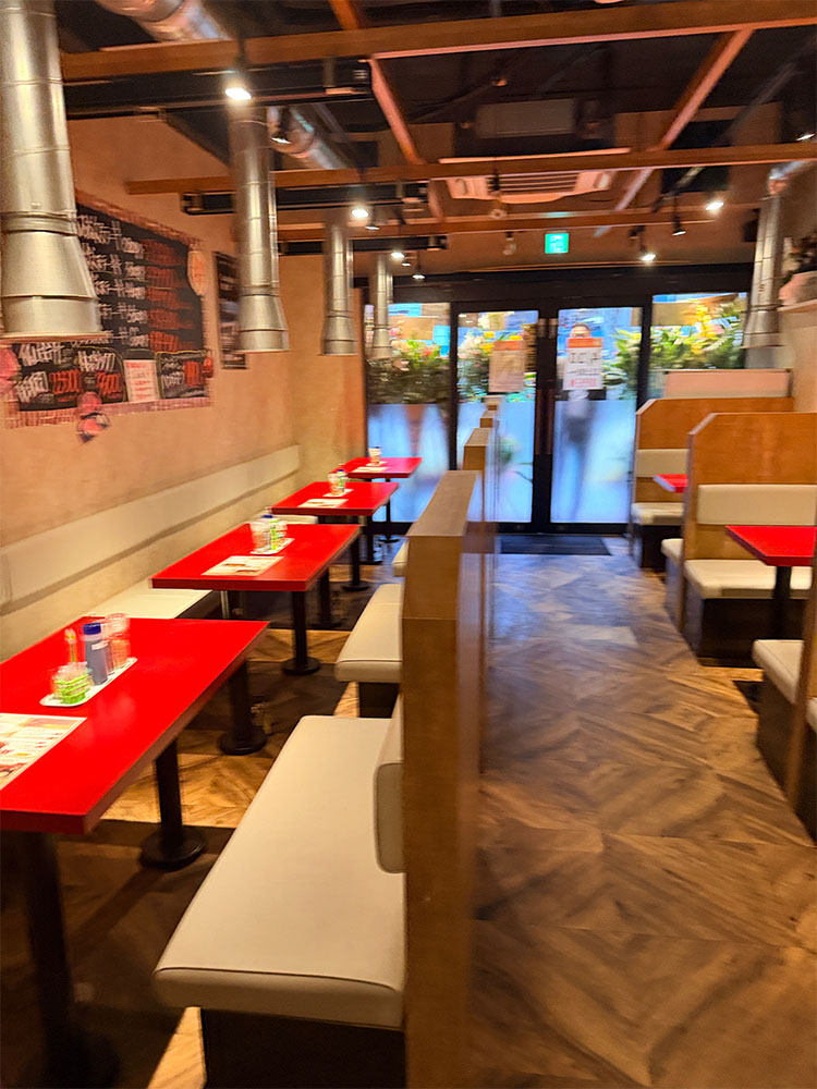店内の雰囲気