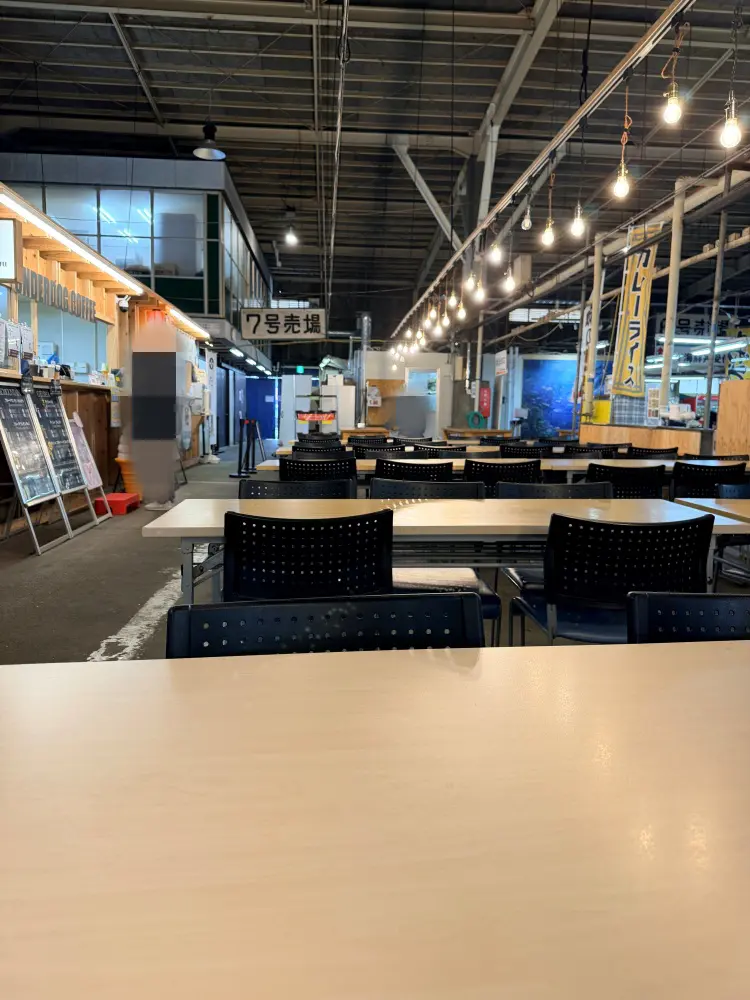 仲卸市場の様子