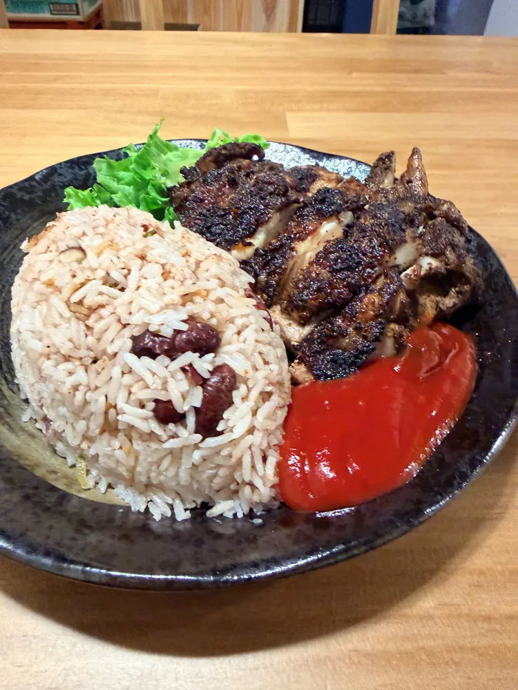 ジャークチキンセット