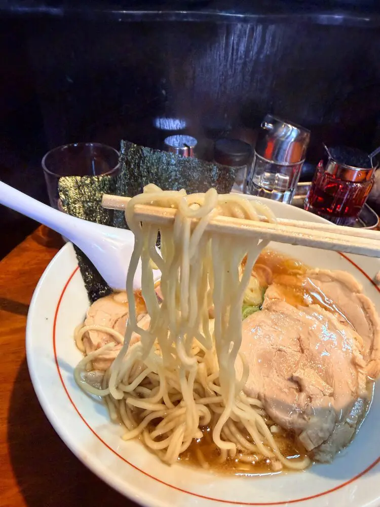 低下水の細麺