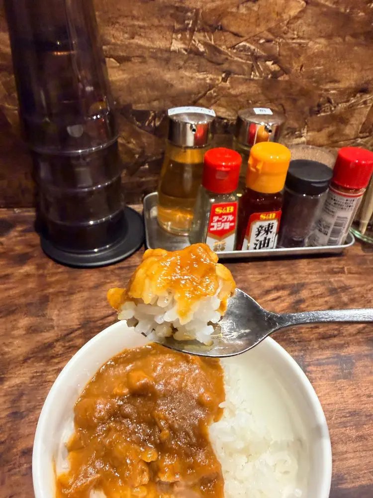 濃厚なカレー