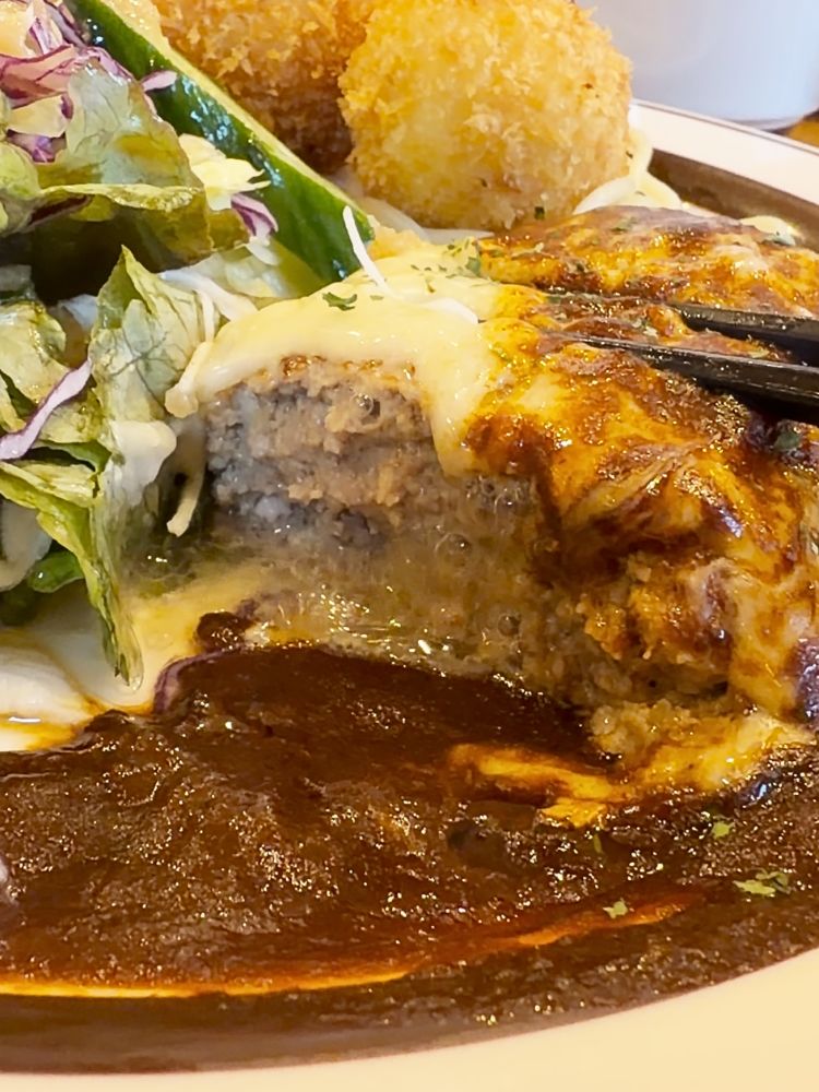 溢れる肉汁