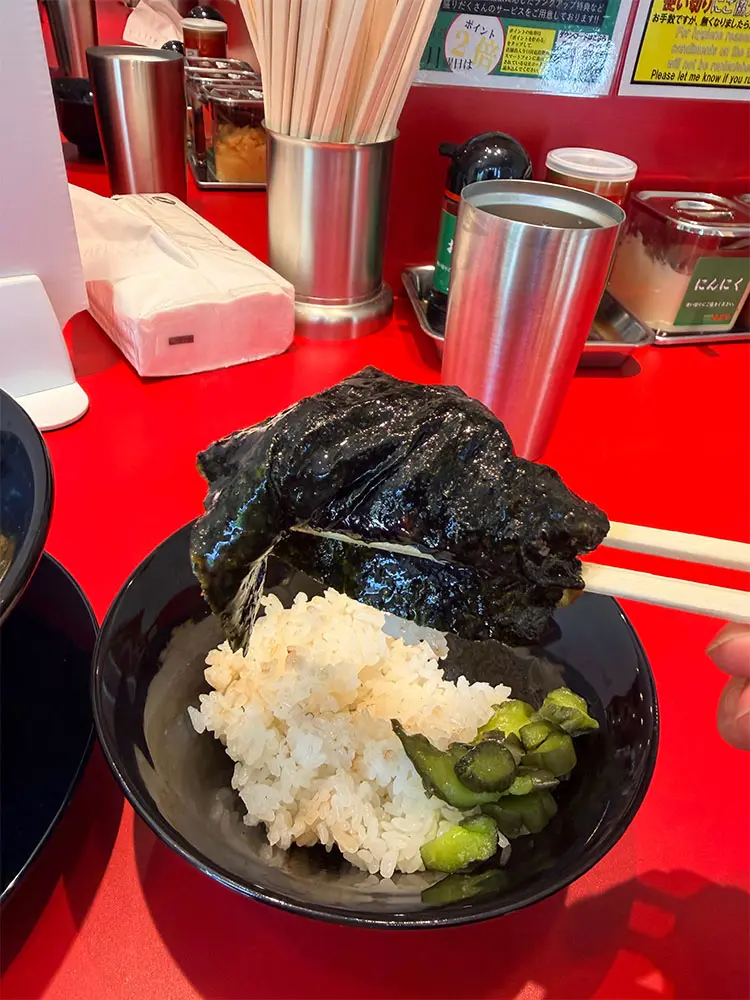 海苔巻きご飯