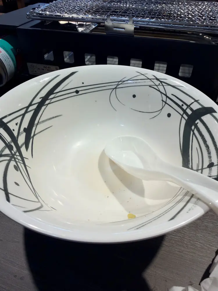 完食後の器