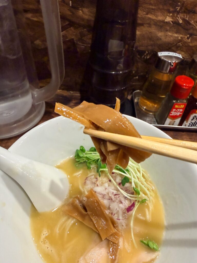 コリコリのメンマ