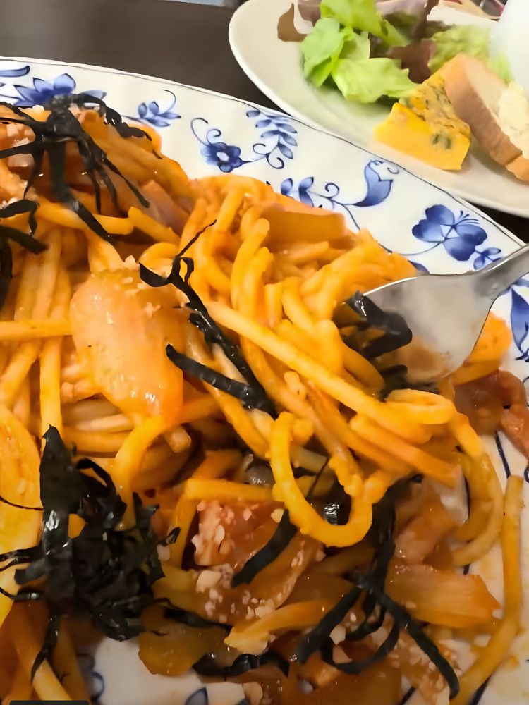 太めのジャパニーズスパゲッティ