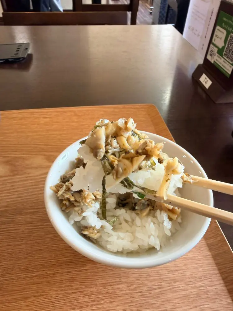 あさりの風味