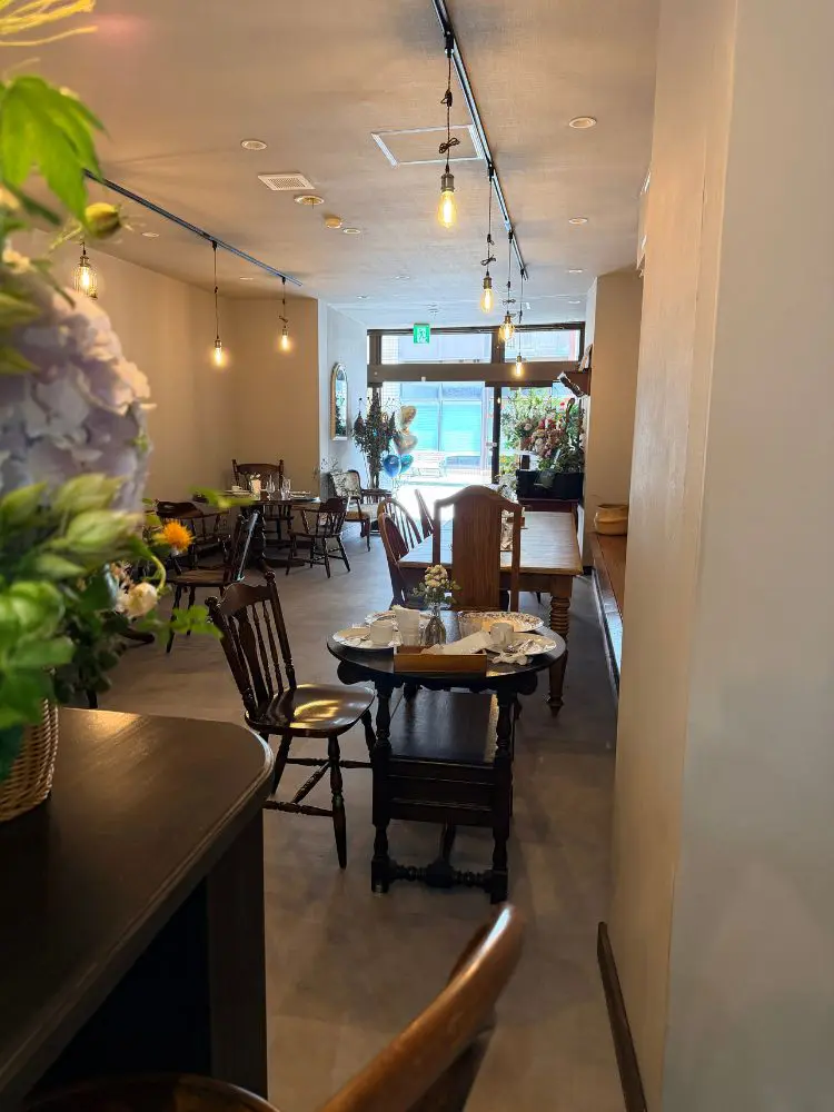 おしゃれな店内