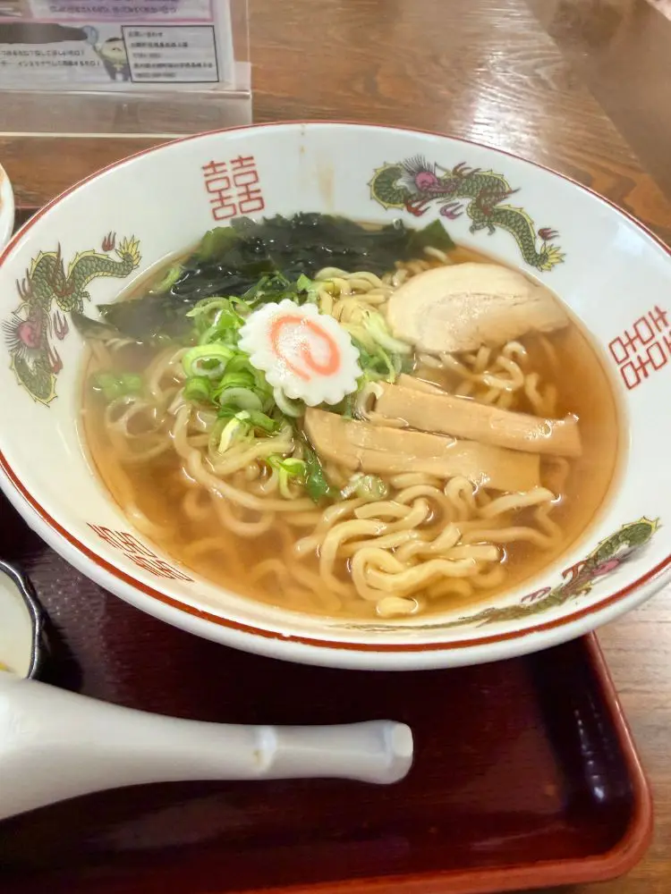 昔ながらの醤油ラーメン