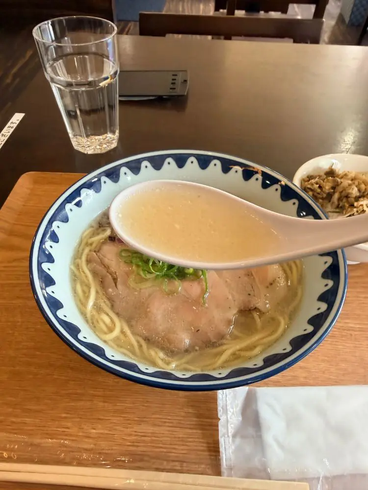 貝出汁ガツンのスープ