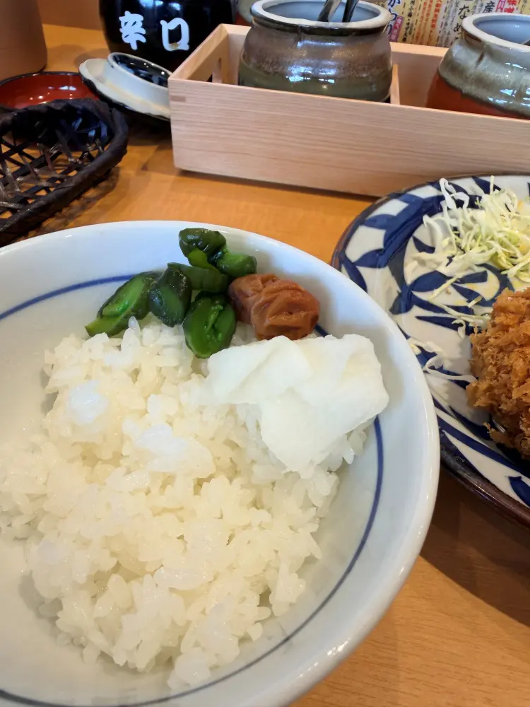白米食べ放題