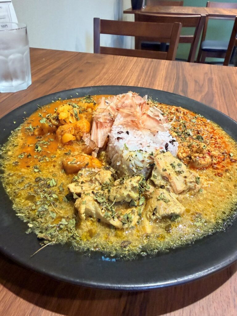 カレー3種盛り