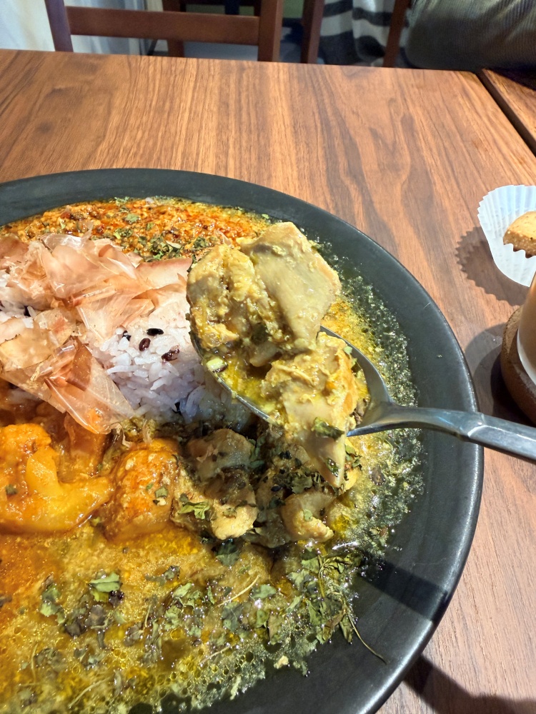 塩麹チキンカレー