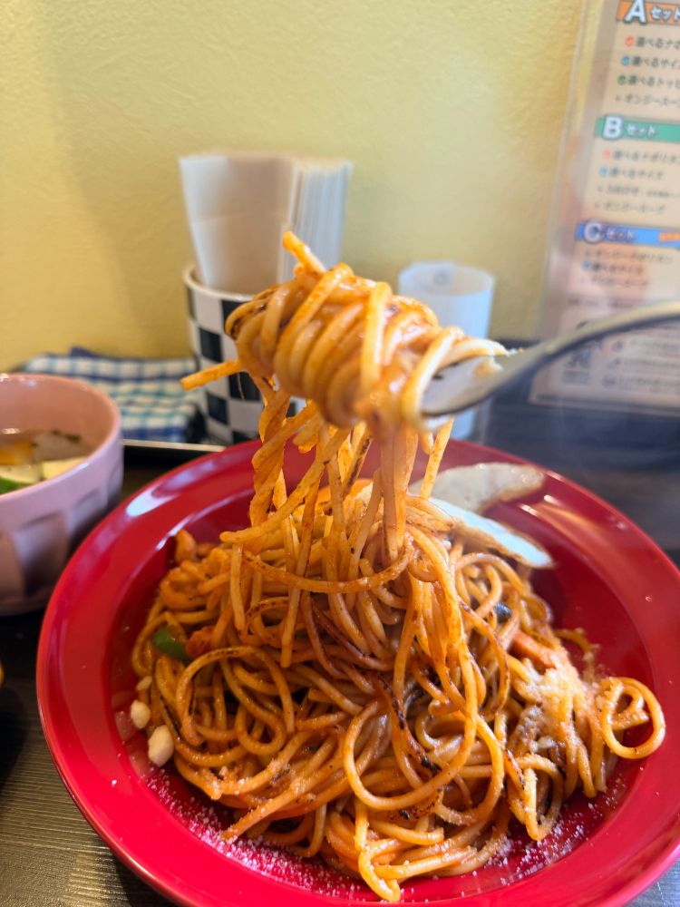 まろやかなナポリタン