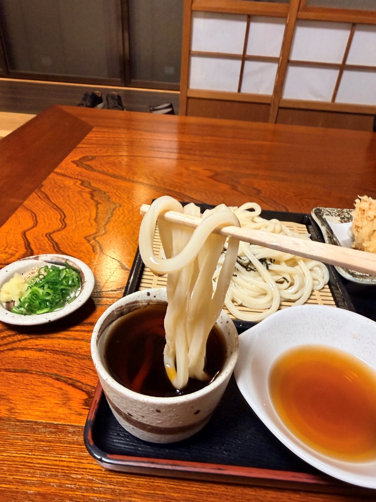 だしの効いたつゆ