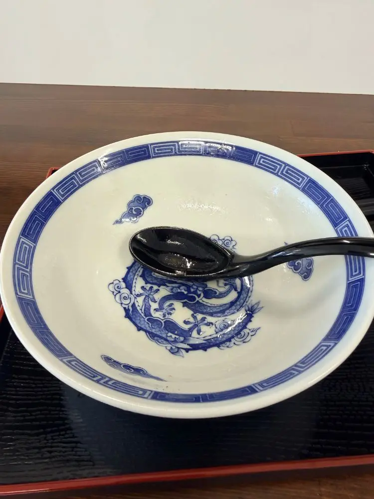 完食後の器