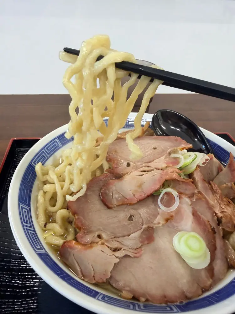 ワシワシの極太麺