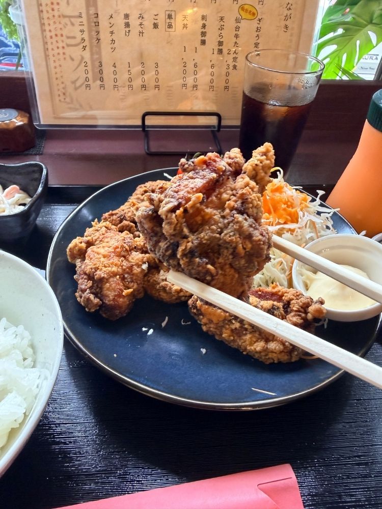 大きい唐揚げ