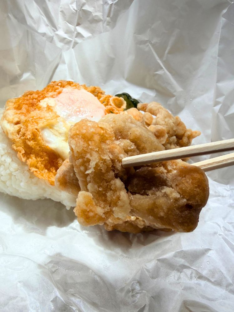 ジューシーな唐揚げ