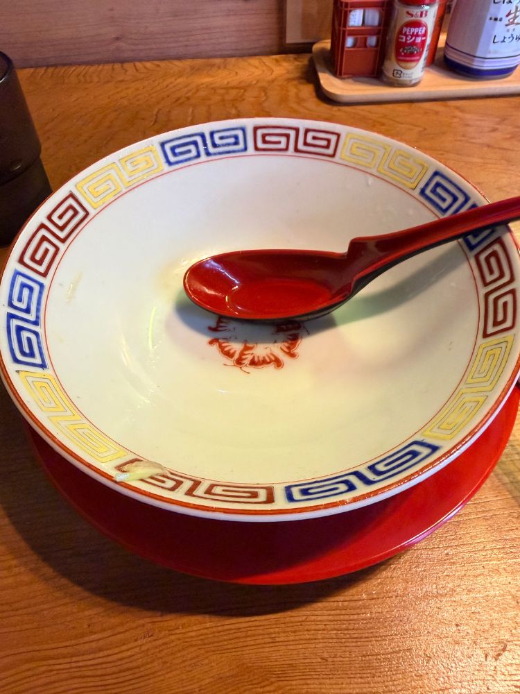 完食済みの器