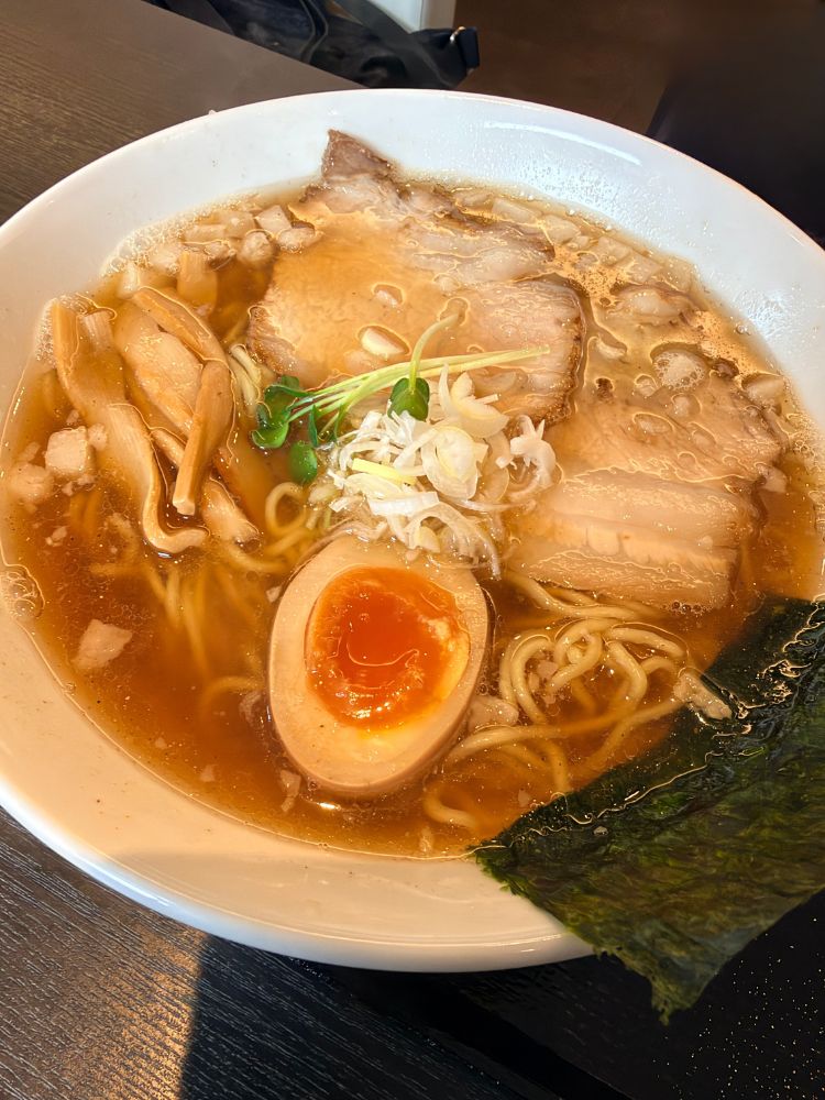 にぼしW中華の細麺