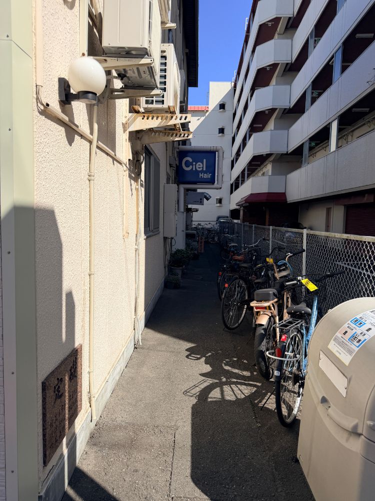 店舗の入口