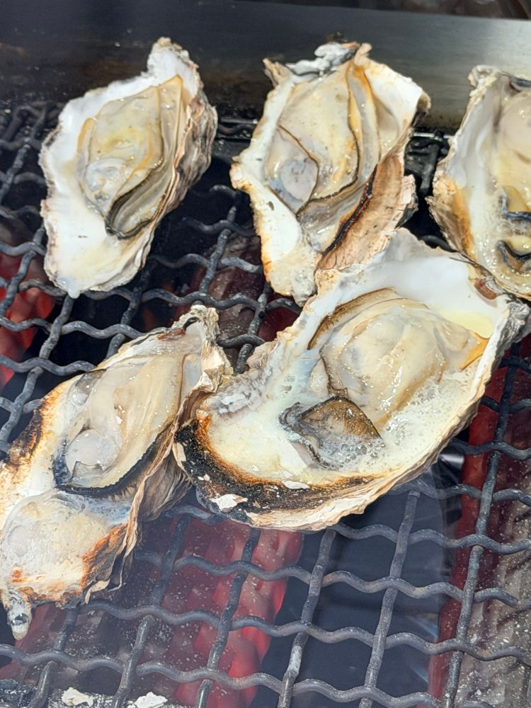 本気の焼牡蠣