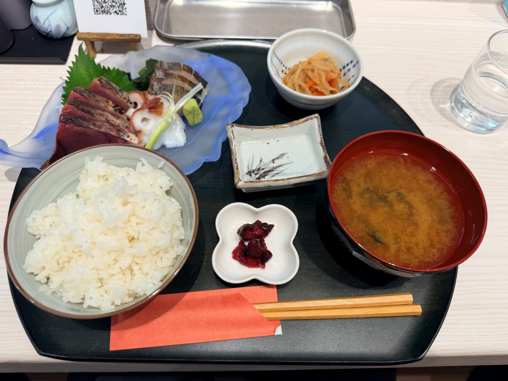 お刺身定食